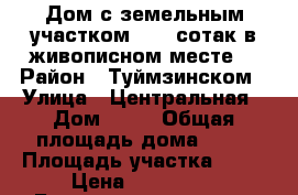 Дом с земельным участком 47,5 сотак в живописном месте. › Район ­ Туймзинском › Улица ­ Центральная › Дом ­ 23 › Общая площадь дома ­ 36 › Площадь участка ­ 48 › Цена ­ 350 000 - Башкортостан респ. Недвижимость » Дома, коттеджи, дачи продажа   . Башкортостан респ.